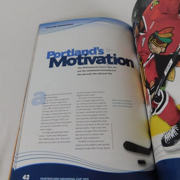 2013 Memorial Cup Saskatoon 2 Canadian Hockey League Programs Our Games Heroes - Picture 12 of 12